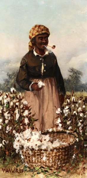 A Cotton Picker - Buy Fine Paintings Online