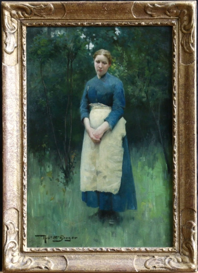 A Breton Woman - Buy Fine Paintings Online