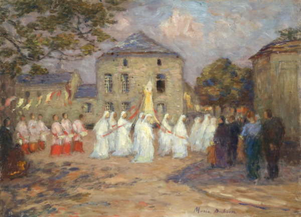 A Breton Festival - Buy Fine Paintings Online
