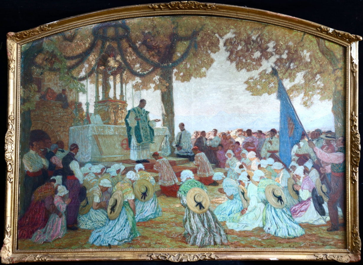 A Breton Festival - Buy Fine Paintings Online