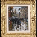 Under the Rain – Rue des Hussiers, Neuilly thumbnail
