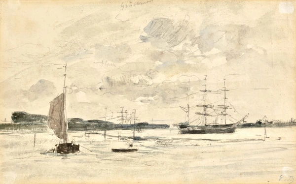 Le port de Brest - Buy Fine Paintings Online