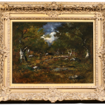 Clairière avec rochers – Le Soir thumbnail