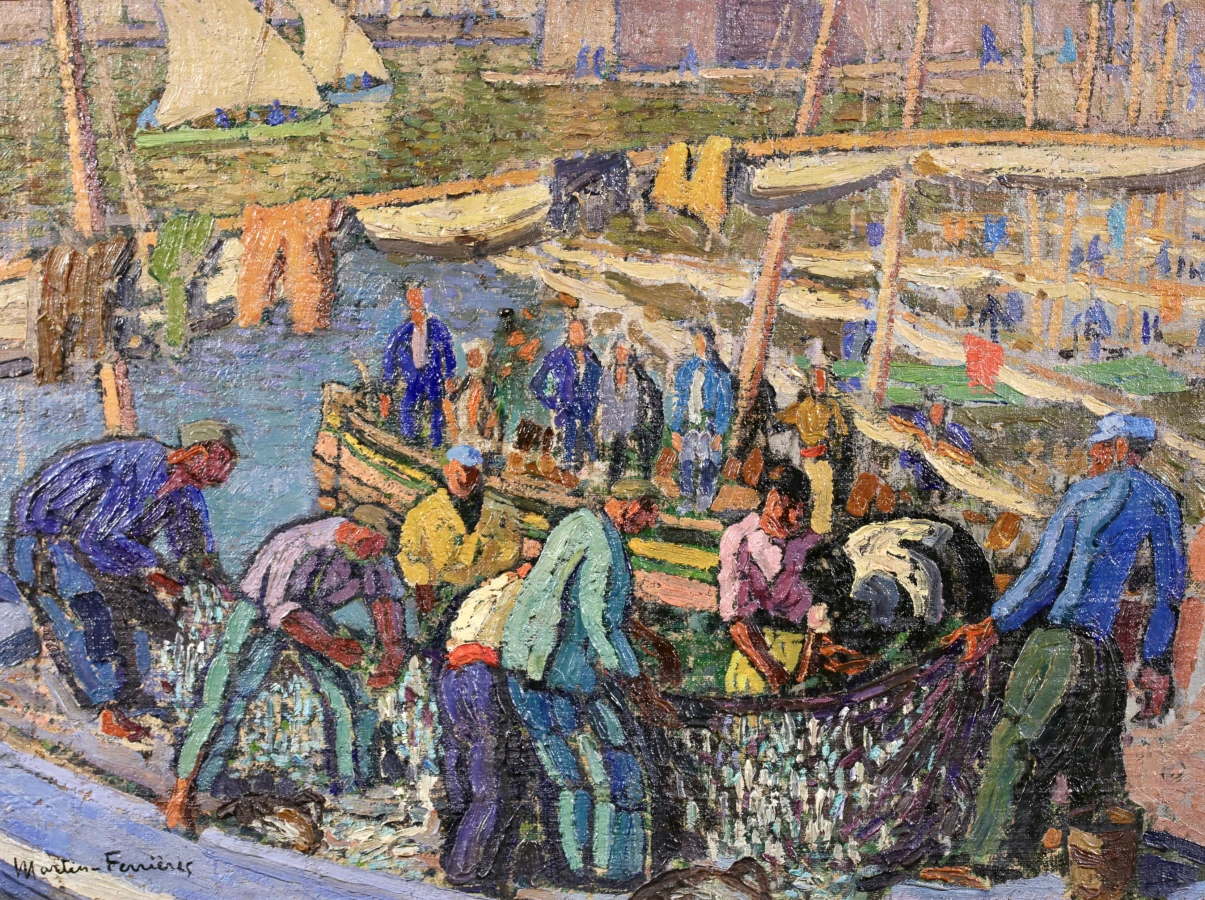 Collioure – Retour des Pecheurs - Buy Fine Paintings Online