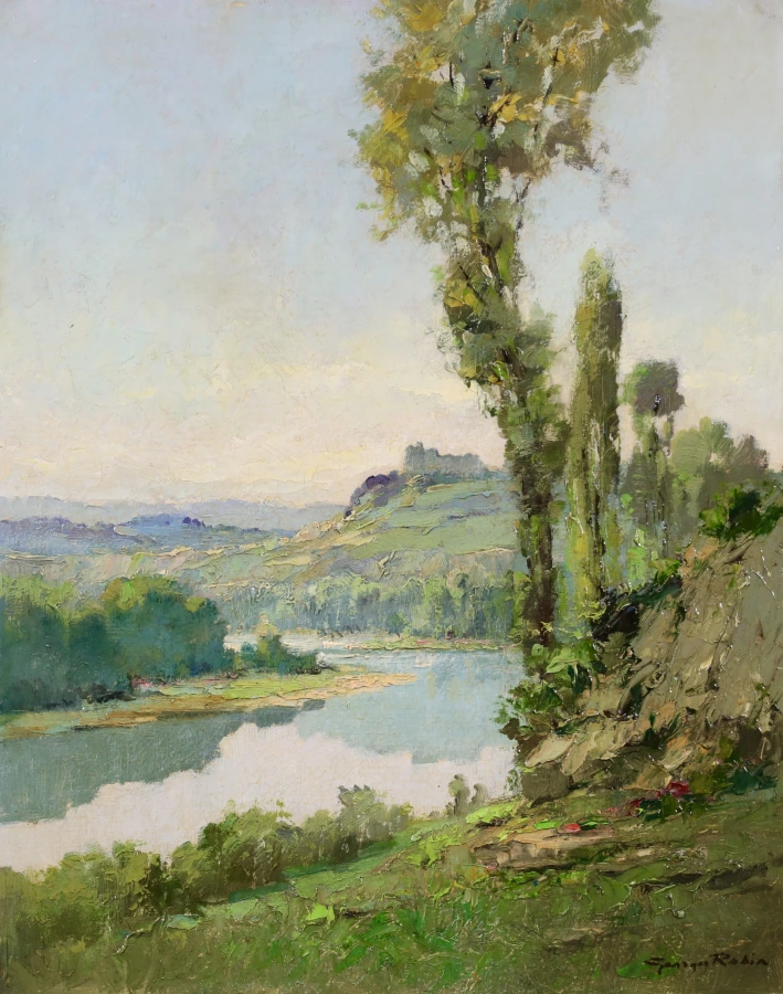 Vue de Dordogne - Buy Fine Paintings Online