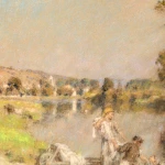 Lavandieres a la Marne d’apres midi thumbnail