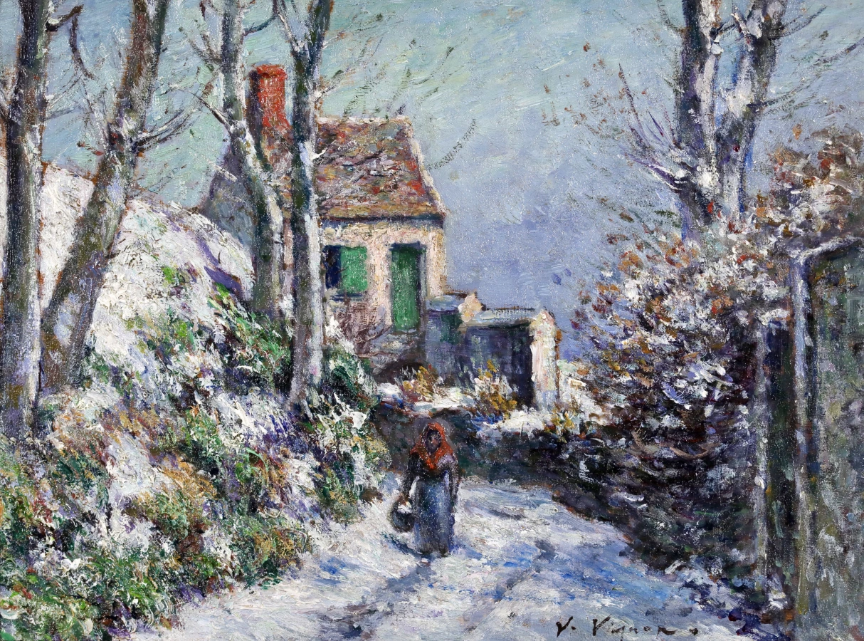 La maison du cantonnier, Jouy-le-Comte - Buy Fine Paintings Online