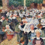 Sortie de La Chapelle Notre Dame de Tremalo – Pont Aven thumbnail