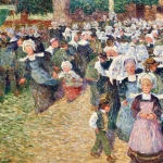 Sortie de La Chapelle Notre Dame de Tremalo – Pont Aven thumbnail