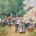 Sortie de La Chapelle Notre Dame de Tremalo – Pont Aven thumbnail