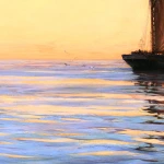 The Water Witch at Anchor – Sunset thumbnail