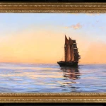 The Water Witch at Anchor – Sunset thumbnail