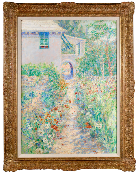Gardens at “The Cocoon” – Warwick, Bermuda - Buy Fine Paintings Online