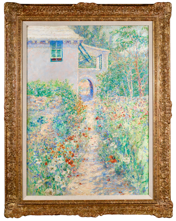 Gardens at “The Cocoon” – Warwick, Bermuda - Buy Fine Paintings Online