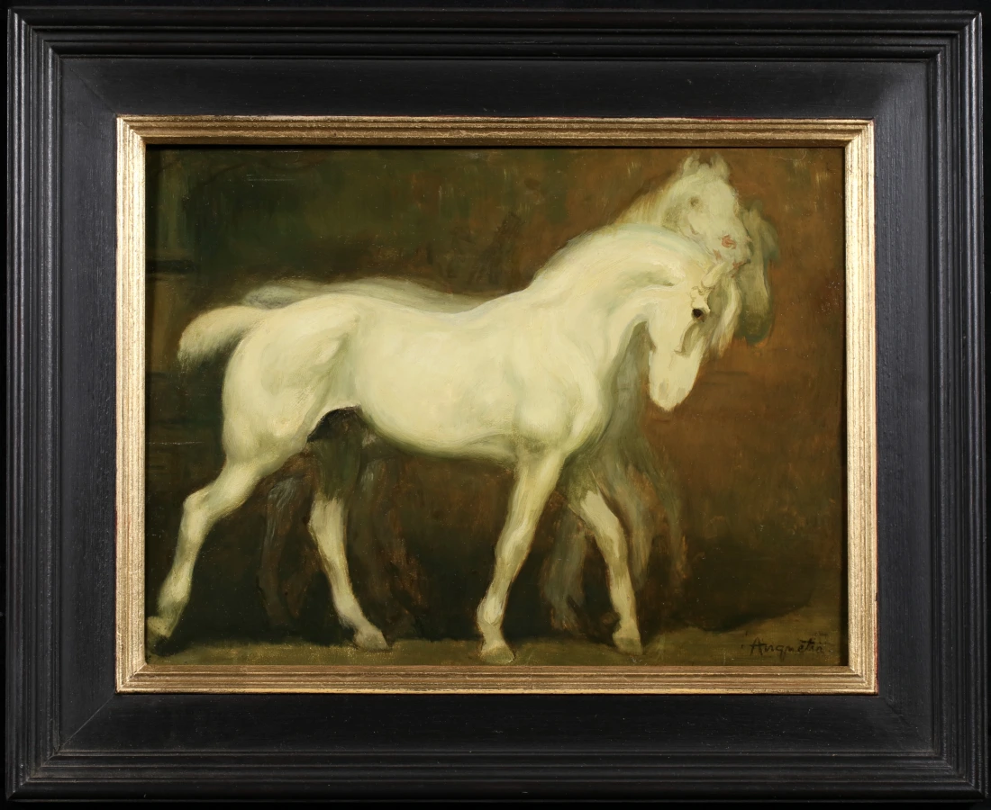 Les Trois Chevaux - Buy Fine Paintings Online