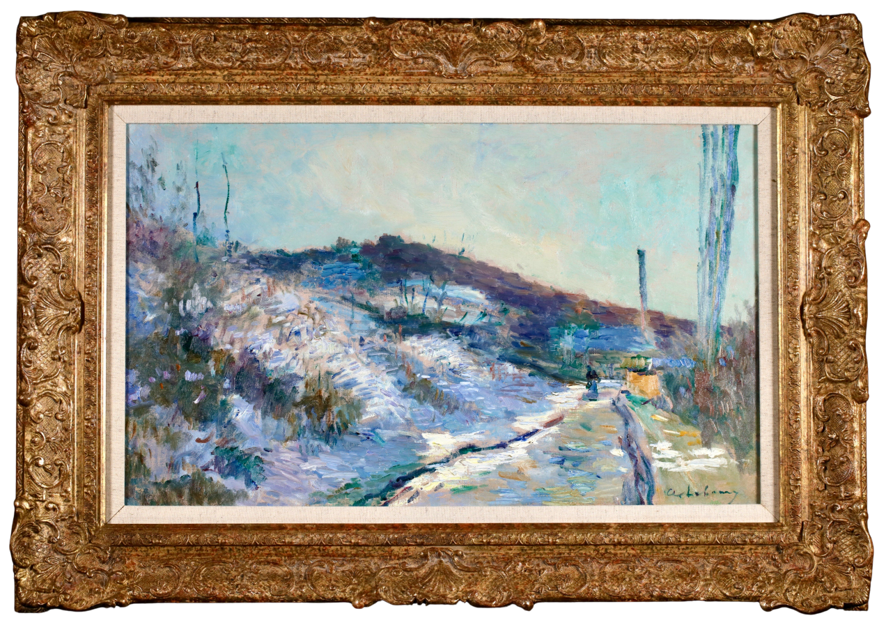 La Route d’Hondouville – Effet de Givre - Buy Fine Paintings Online