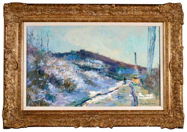 La Route d’Hondouville – Effet de Givre - Buy Fine Paintings Online