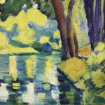 Barque sur le Lac du Bois de Boulogne thumbnail
