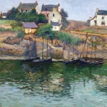 Fishing boats at Doelan – Brittany thumbnail