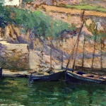 Fishing boats at Doelan – Brittany thumbnail