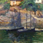 Fishing boats at Doelan – Brittany thumbnail