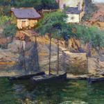 Fishing boats at Doelan – Brittany thumbnail