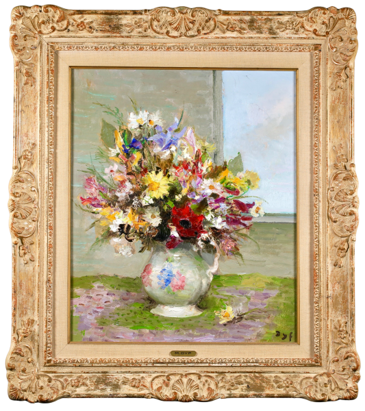 Fleurs à la fenêtre - Buy Fine Paintings Online