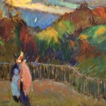 Rouen – Vue depuis le hauteurs de Caudebec-en-Caux thumbnail