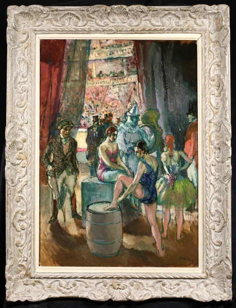 Au Cirque - Buy Fine Paintings Online