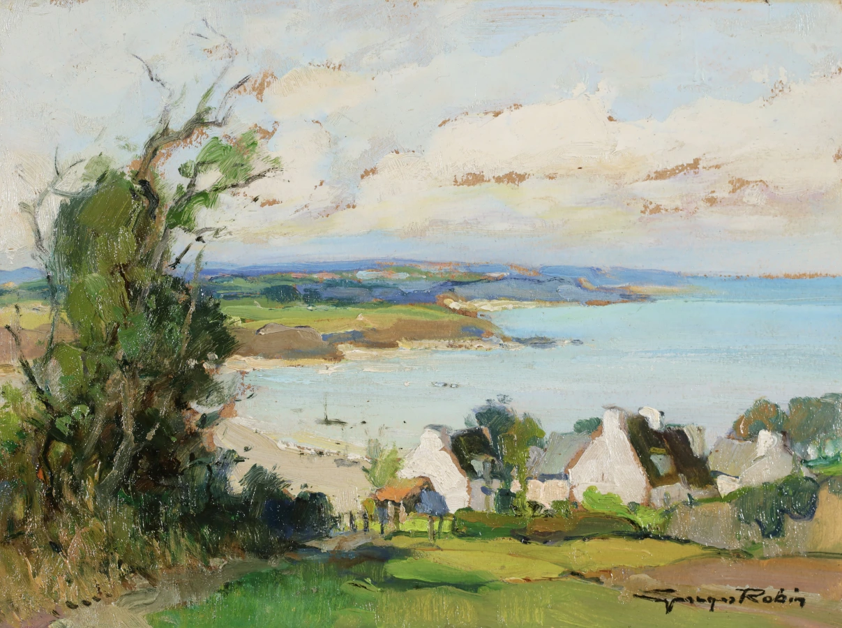 La Baie D’Yffiniac – Saint-Brieuc - Buy Fine Paintings Online