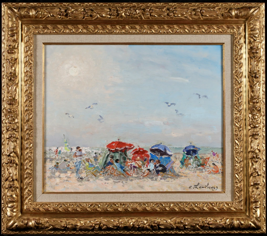 Soleil en Aout à Deauville - Buy Fine Paintings Online