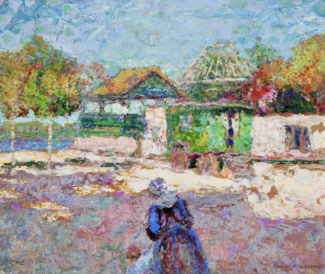 The Fairground at Benodet – Finistere - Buy Fine Paintings Online