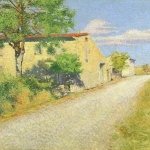 Maison au bord de la route thumbnail