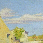 Maison au bord de la route thumbnail