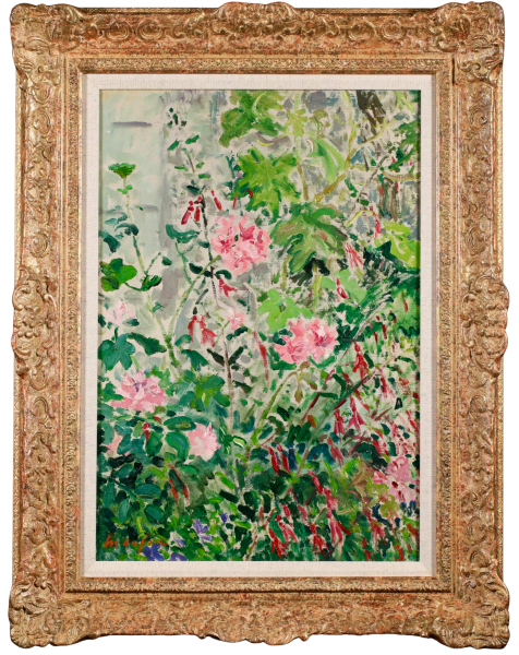 Roses et Fuschias - Buy Fine Paintings Online