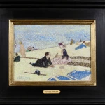 Picnic on the banks of the Seine thumbnail