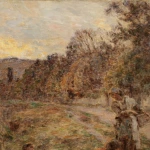 Les lavandieres au bord de La Marne thumbnail