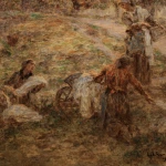 Les lavandieres au bord de La Marne thumbnail