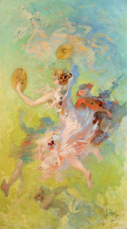 La joueuse de cymbales - Buy Fine Paintings Online