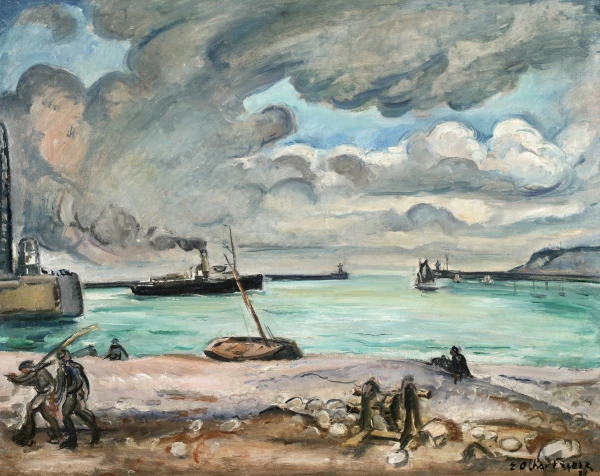 Port of Le Havre and Sainte-Adresse - Buy Fine Paintings Online
