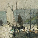 Landing Fish – Mackerel Season, St. Ives thumbnail
