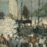 Landing Fish – Mackerel Season, St. Ives thumbnail