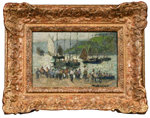 Landing Fish – Mackerel Season, St. Ives - Buy Fine Paintings Online