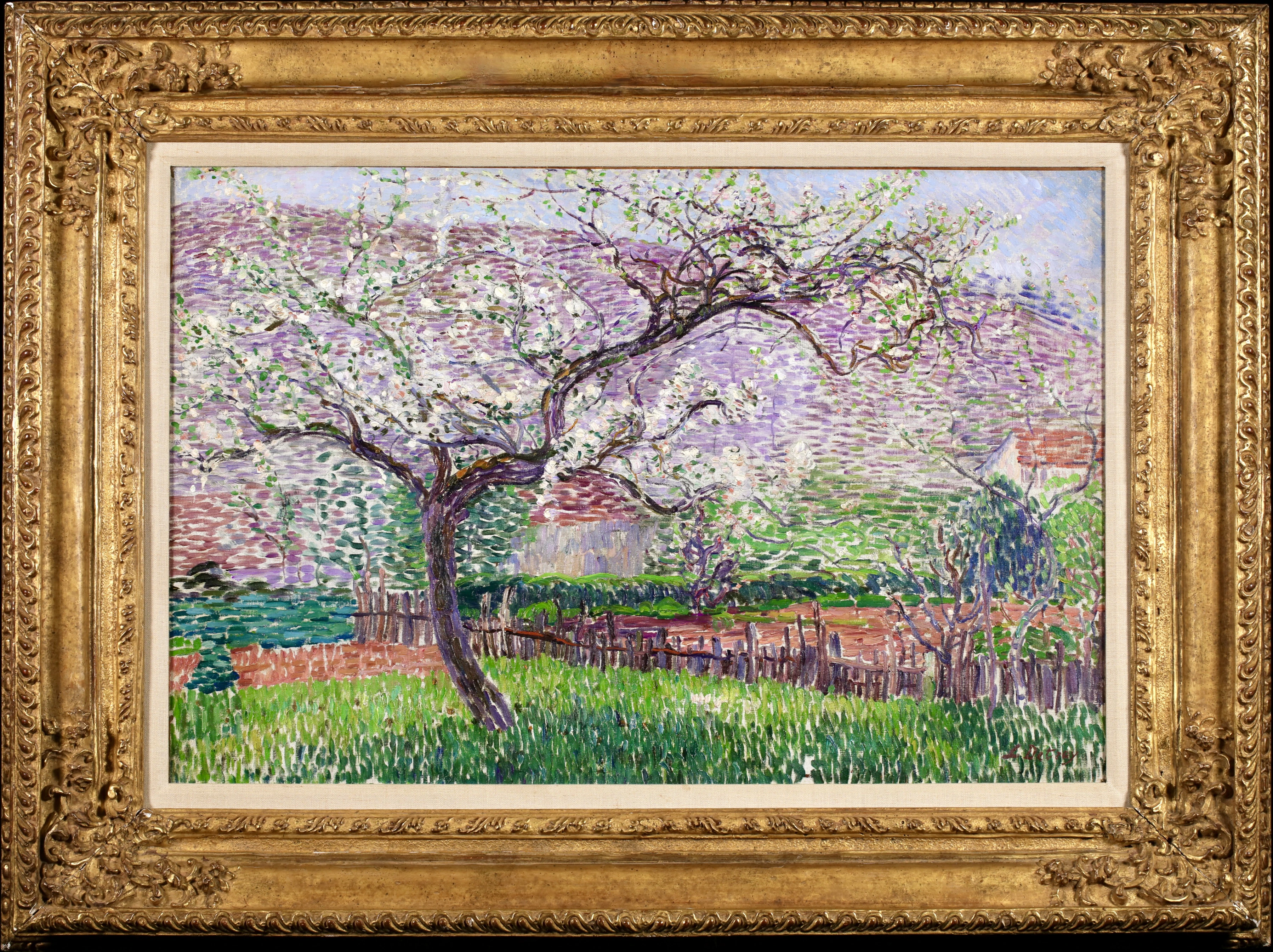 Buy Pommiers en fleurs Painting at Leighton Fine Art