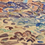 Children on the beach at Saint-Malo thumbnail