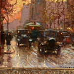 La Porte Saint-Denis au crepescule thumbnail