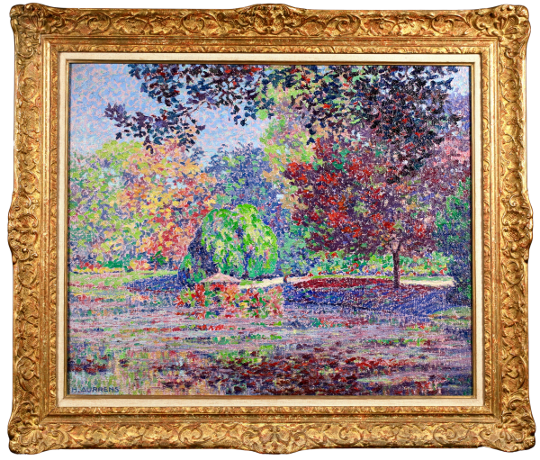 Le Parc Borely en Automne – Marseille - Buy Fine Paintings Online