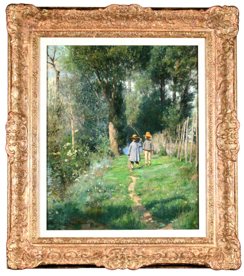 Une promenade d’été - Buy Fine Paintings Online