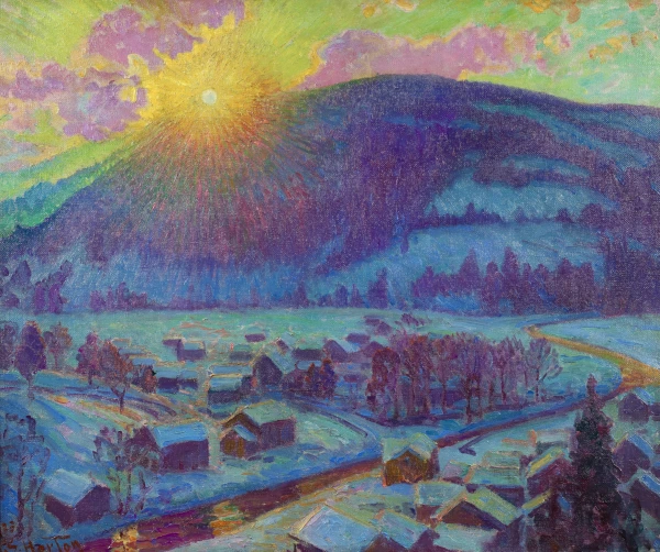 Last Radiance – Gstaad - Buy Fine Paintings Online