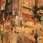 Les Grands Boulevards – Paris – Evening thumbnail